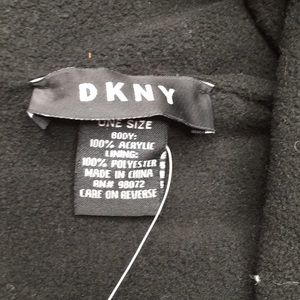 Dkny Accessories - DKNY spell out scarf red black new Dkny Accessories - DKNY spell out scarf red black new